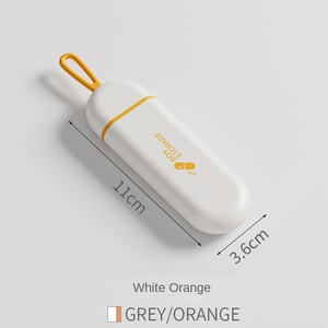Wholesale Portable Three-Compartment Pill <b>Box</b> for Elderly <b>Small</b> Size Moisture-Proof Household <b>Storage</b> One-Day Sub-Packaging - Product Image 5