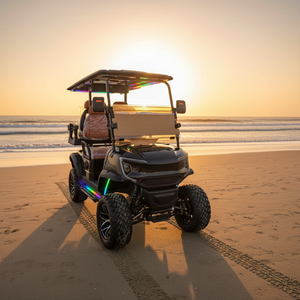 Carrito de Golf Eléctrico Resistente de 4 Plazas con Componentes Premium para Uso en Flotas, Hoteles <span class=keywords><strong>y</strong></span> Campos de Golf - Product Image 1