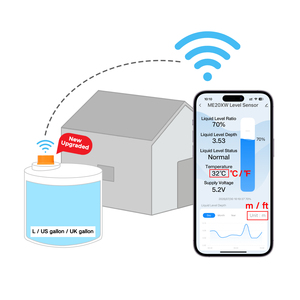 Sensor de <span class=keywords><strong>Nivel</strong></span> de Tanque de <span class=keywords><strong>Agua</strong></span> con Monitor Remoto Moray ME201W Tuya WiFi para Productos y Dispositivos de Hogar Inteligente Medidores de Uso y Controladores - Product Image 1