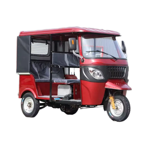 Kargo sepeda motor dengan Sidecar bertenaga bensin tubuh tertutup 4 penumpang 400cc mesin - Product Image 6