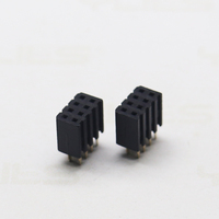 Offre Spéciale espacement 2.0mm hauteur 7.2mm Positions 02-40pins Double rangée prise latérale U extrémité 180 degrés broches en-tête connecteurs femelles