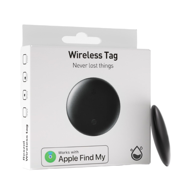 MFi Certified Cellular GPS Tracker with Findmy App Remote Control for Loneworker Bike & Pet Tracking Enabled Plastic Material