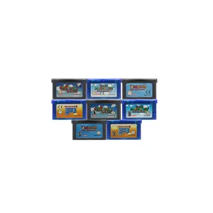 가장 인기있는 게임 카드 슈퍼 마를로 어드밴스 시리즈 1 2 3 4 GBA 마리오 어드밴스를위한 메모리 카드