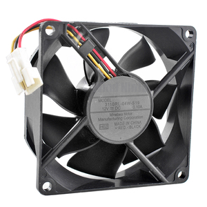 8 ซม.DC12V 0.10A 3 พินพัดลมระบายความร้อนแบบไหลตามแนวแกนที่เงียบสงบใบพัดพลาสติกรุ่น 3110RL-04W-S19 สำหรับ TH-42PV8C TH-42PZ80C ทีวี - Product Image 2