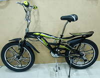Vélo BMX Freestyle pour jeunes, mini premium à une vitesse, fabriqué en usine, en acier, 20 pouces