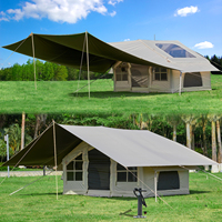 Tente de Camping Extra Large Maison Gonflable Imperméable Tente Gonflable de Luxe à Grand Tube Tente de Camping Familiale Gonflable