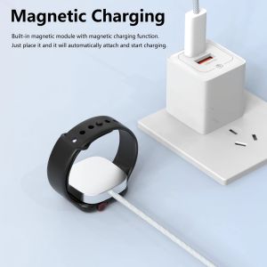 <span class=keywords><strong>Chargeur</strong></span> magnétique USB C WISESIR pour montre, charge rapide Type-C, <span class=keywords><strong>chargeur</strong></span> magnétique sans fil pour iWatch Series 1 2 3 4 5 6 <span class=keywords><strong>7</strong></span> 8 9 SE - Product Image 6