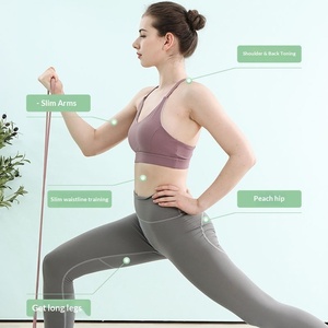 Bande de résistance en forme de 8 pour l'élargissement des pectoraux, corde de traction pour femmes, ouverture des épaules, renforcement du dos, en gel de silicone élastique - Product Image 5