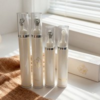 Flacon de 10 ml pour concentré, emballage de luxe, flacon à bille, pompe à lotion sans air