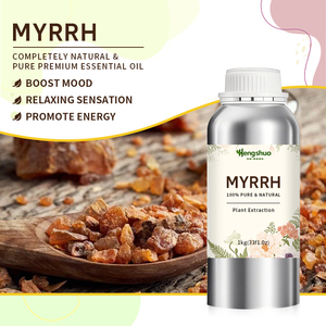 Olio Essenziale di Mirra 100% Puro Naturale Biologico per Profumeria, Cura della Pelle, Produzione di Saponi e Candele - Prezzi all'Ingrosso - Product Image 1