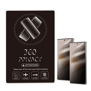 360 Degrés Confidentialité Nano Hydrogel <span class=keywords><strong>Film</strong></span> Protecteur D'écran Anti Espion Anti Réfléchissant Anti Espion Clair Protections D'écran pour Iphone 15 - Product Image 1