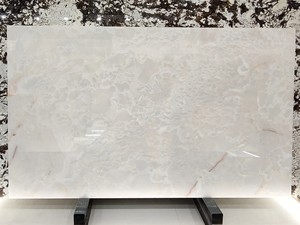 Losas de Ónix Blanco Elazig UnionStone, Naturales, Translúcidas, Retroiluminadas, de Dolomita Pulida, Modernas, Impermeables, para Paredes y Pisos de Villas - Product Image 4