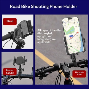 Specialized ABS Phone Holder for Road Mountain Bikes Shockproof Handlebar-Mounted Navigation <strong>Bracket</strong> Fixed Shooting Equipment - Product Image 5