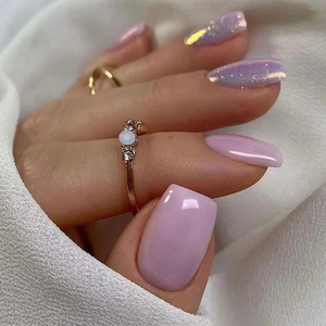 <span class=keywords><strong>Uñas</strong></span> Postizas de Lujo Personalizadas Reutilizables de Presión Corta, <span class=keywords><strong>Uñas</strong></span> Acrílicas Artificiales de Alta Calidad, <span class=keywords><strong>Diseños</strong></span> de Mariposa Stiletto - Product Image 6