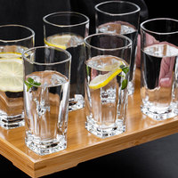 Ensemble de verres en verre pour salon, bouteille à boisson ouverte pour jus, thé, lait, eau, bouteille d'eau potable en verre 450 ml