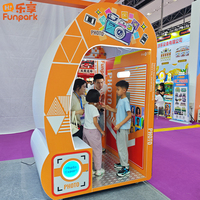 Machine de photomaton d'intérieur à monnayeur pour selfies, avec logo personnalisé, pour location événementielle