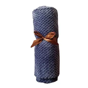 Роскошное флисовое бархатное одеяло Welsoft merbau