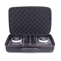 Étui de transport rigide en EVA imperméable noir OEM pour outils électroniques, boîte portable rigide pour contrôleur DJ Pioneer, étui en EVA grand format