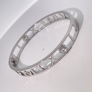 Pulsera de Cobre con Números Romanos Vintage de Tianyu Gems con Detalles de Circonita y Joyería de Moda Retro para Mujer - Product Image 2