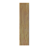 Panneaux muraux acoustiques modernes LY-WSP156 en bois massif de noyer et fibres de polyester, réduction du bruit de 80 %, décoration intérieure
