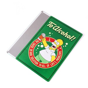 Bán Buôn Vui Thanh Dấu Hiệu Cho Nhà Thanh Trang Trí Nội Thất Kim Loại Tin Dấu Hiệu Cổ Điển Người Đàn Ông Hang Động Kim Loại Dấu Hiệu Cổ Điển Trang Trí Mảng Bám 20*30Cm - Product Image 6