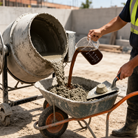 Poudre de Lignosulfonate de Sodium, Adjuvant pour Béton, Agent Réducteur d'Eau, Additif pour Ciment