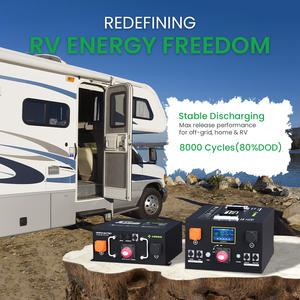 Uzun ömürlü 105Ah 120Ah 150Ah 160Ah 200Ah 220Ah 230Ah 280Ah 12.8V 25.6V CE 24v Lifepo4 pil RV için güneş pili - Product Image 6