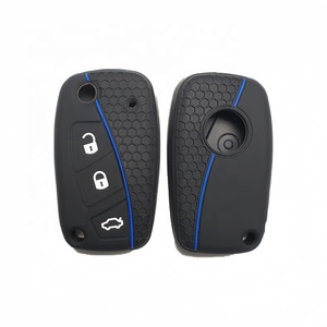 Funda Protectora de Silicona Suave para Llaves de Coche, Carcasa para <span class=keywords><strong>Fiat</strong></span> 500 Bravo Grande Punto Panda Ducato Doblo Tipo - Product Image 2