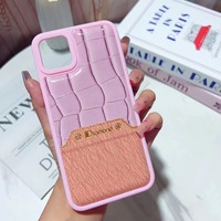 Coque de téléphone portable en cuir de luxe en silicone, accessoires, coque arrière pour iPhone 11 12 13 14 15 16 17 18 Pro Max