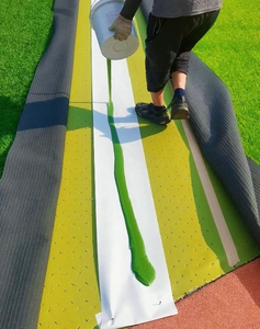 Hai thành phần <span class=keywords><strong>Polyurethane</strong></span> dính nhân tạo bóng đá cỏ keo cho mini bóng đá bóng đá <span class=keywords><strong>Futsal</strong></span> đa chức năng lĩnh vực thể thao - Product Image 5