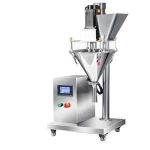 Table Top Semi-Auto Powder Filling <b>Machine</b> - Powder Filling Material 200ml-500ml Capacity 15L / 30L <b>Coffee</b> Milk Powder - Product Image 1