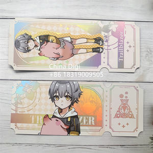 Aucun quantité minimale de commande bricolage taille forme K-pop carte impression Laser hologramme événement thermique billet Laser personnalisé - Product Image 3