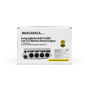 Bloc-cylindres long pour moteur diesel marin Cat C12 160 5185, pièce de moteur de générateur industriel - Product Image 3