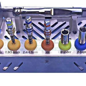Kit de compression osseuse 8 pièces certifié CE Classe I pour implants dentaires, instruments chirurgicaux d'élargissement de sinus, vis Vaslcare - Product Image 6