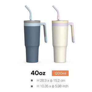 Nouvelle grande capacité de valeur de couleur haute MAC Thermos Cup Conservation de la chaleur Explosions transfrontalières froides Tasse de voiture Ice Bully Giant - Product Image 6