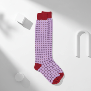 Calze Sottili Estive da Donna Sopra il Ginocchio in Cotone Egiziano e Nylon Traspiranti Antibatteriche per Aggiungere un Tocco di Colore e Attitudine al Tuo Streetwear - Product Image 1