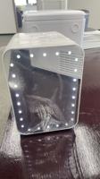 Mini-réfrigérateur portable compact à LED pour cosmétiques et soins de la peau, avec fonction de refroidissement, pour chambre, maison et cuisine