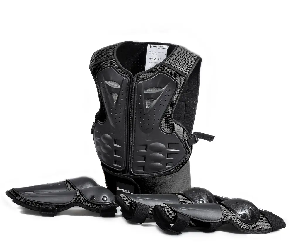 GHOST RACING Motorrad Body Armor Weste Schutz Motorrad Schutz ausrüstung Racing Wear Motorrad bekleidung für Kinder Kinder