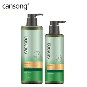Shampoo et revitalisant à <span class=keywords><strong>l</strong></span>'eau de riz Cansong, marque privée, traitement capillaire biologique pour la force et la croissance, soin des cheveux - Product Image 1