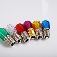 E14 14v Ledbulb Lampe De Noël En Plein Air Décoratif DIP 3Led E14 Led Papaye Ampoules Échantillon Gratuit En Plastique Bougie Lumières 15 -20 - 40