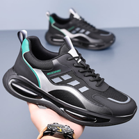 Prix d'usine en gros, baskets de sport décontractées pour hommes en cuir véritable respirant de haute qualité, augmentant la taille de 7 cm/2,76 pouces