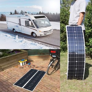 ชุดระบบพลังงานแสงอาทิตย์แบบยืดหยุ่น Alecter Solar APH-P70 200W โมโนคริสตัลไลน์ ประสิทธิภาพ 22% ขนาด 106x277 มม. น้ำหนัก 3.8 กก. พร้อมคอนโทรลเลอร์ APH-P70 - Product Image 5