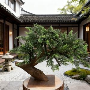 Plantes et arbres artificiels <span class=keywords><strong>de</strong></span> grande taille <span class=keywords><strong>de</strong></span> haute qualité, tronc d'arbre <span class=keywords><strong>en</strong></span> <span class=keywords><strong>bois</strong></span> <span class=keywords><strong>de</strong></span> pin artificiel à vendre - Product Image 5