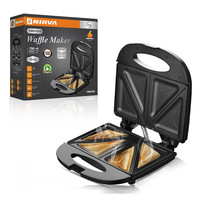 NIRVA Appareil multifonctionnel pour le petit-déjeuner de norme européenne - Machine à sandwich, grille-pain et plaque chauffante électrique pour steak