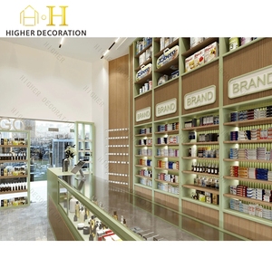 Inneneinrichtung für Apotheken, Verkaufstheke für Apotheken, Apothekenmöbel aus Holz, Vitrine für Apotheken - Product Image 4