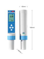 Testeur de qualité de l'eau numérique industriel OEM haute précision IP67 PH/ORP/TDS/EC/Salinité/Température