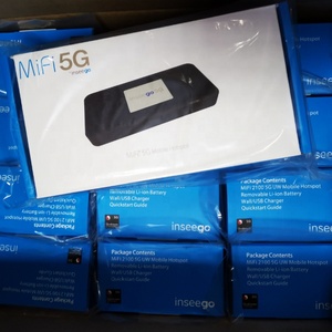 ปลดล็อค Inseego 5G WIFI M2100 เราเตอร์พกพา หน้าจอสัมผัส 2.4 นิ้ว ไวไฟแบบพกพา พร้อมช่องใส่ซิมการ์ด รีพีทเตอร์ แบตเตอรี่ 3000mah - Product Image 5
