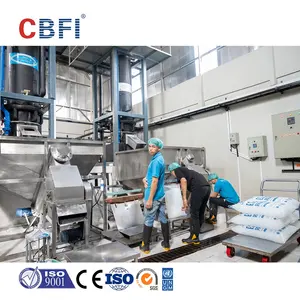 CBFI TV600 mesin pembuat es, 60 ton Per hari, mesin tanaman es tabung