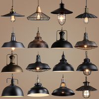Lustre industriel vintage en aluminium noir mat pour salle à manger, cuisine, restaurant, luminaires suspendus, tailles 1.07