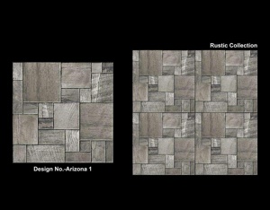 Heavy Duty <b>Mosaic</b> Ceramic 400x400mm Porcelain Waterproof 40x40cm Floor Parking Tiles Made in China India Factory Supply Price - Product Image 3